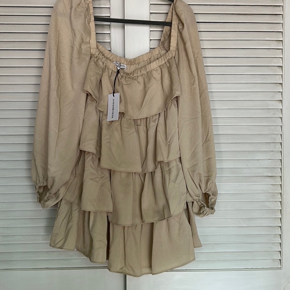 We wore what Tiered Mini Dress